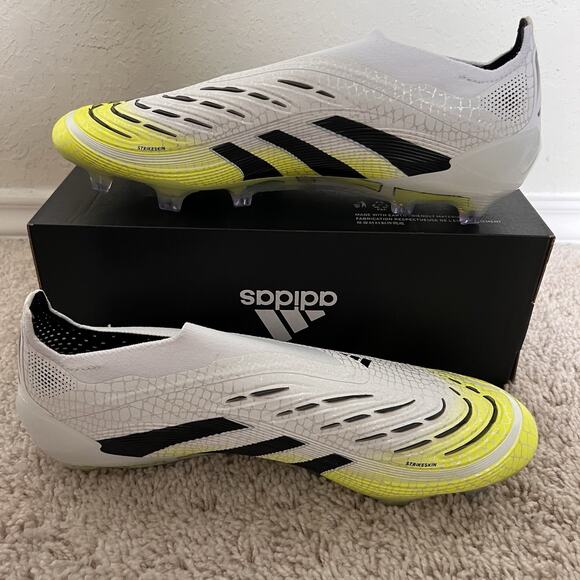 Adidas Predator Elite Laceless FG Soccer Cleats Radiant Blaze Sz 10.5 JI1075 New main image 7